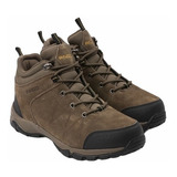 Zapatilla Trekking Hombre Cuero Ringo Outdoors Athos Marron