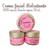 Crema Facial Hidratante 100% Natural. Vegana.