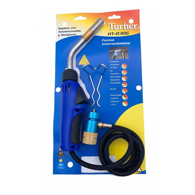 Soplete HT-8386 Boquilla Para Soldar Turner Manguera Y Autoencendido | Envío gratis