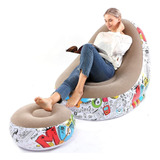 Sillón Inflable Tipo Lounge Para Interior O Exterior. Genial