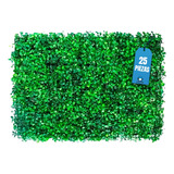 Muro Verde Follaje Artificial Sintético 60x40cm 25 Pzs