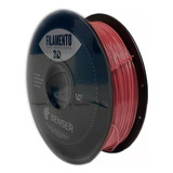Filamento Pet-g 1,75 Mm 250 Gramas - Vermelho (red)