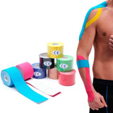 Fita Bandagem Adesiva Elastica Kinesio Kintape 5m Por 5cm Br