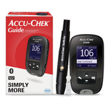 Medidor De Glucosa Kit De Monitor De Glucosa Accu-chek Guide