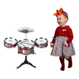 Ahomash Jazz Drum Sets Toy Drum Set Para Niños De 1 A 6 Años