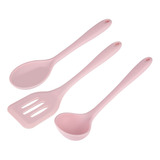 Kit De Utensilios Para Servir Alimentos Weck Rosa