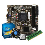 Kit I3 2100 3.0 Ghz + Placa H61 1155 + 4gb Ddr3 + Cooler