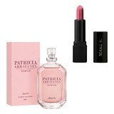 Kit Presente Perfume Feminino Patricia Abravanel + Batom Cremoso Rosa