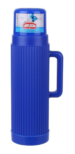 Termo Lumilagro 950ml Tapon Cebador Diseño Clasico Con Tapa 