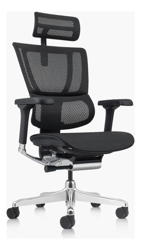 Silla De Escritorio Form Design Ioo Elite 2  Negra Con Tapizado De Mesh