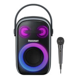 Microfone De Alto-falante Bluetooth Tronsmart Halo 110 Ipx6 60 W, Cor Preta