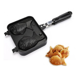 Taiyaki Molde Antiadherente Para Tartas Con Forma Pescad [u]