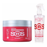 Felps Máscara Sos 300g + Fluído Protetor Liss Express 230ml