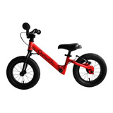 Bicicleta De Balanceo Y Pedales Para Niños (2en1) - Roja
