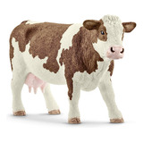 Schleich La Granja 13801  Vaca Simmental