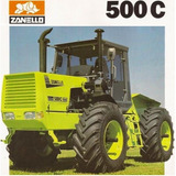 Calcos Cabina Tractor Zanello 500 C
