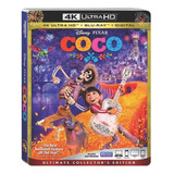 Coco Ultimate Collectors Edition Pelicula 4k Uhd + Blu-ray