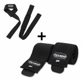 Vendas Rodilla Gym Crossfit + Straps Lifting Correas Prime