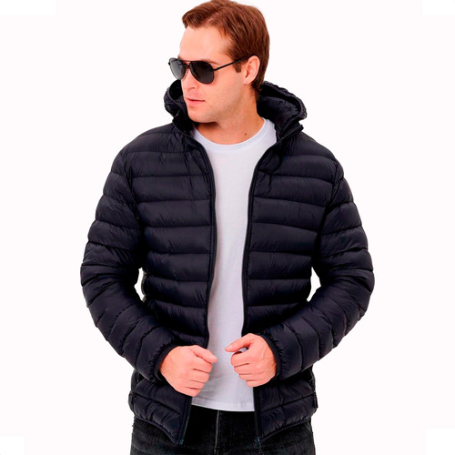 Jaqueta Puffer Bobojaco Corta Vento Nylon Frio Reforçada