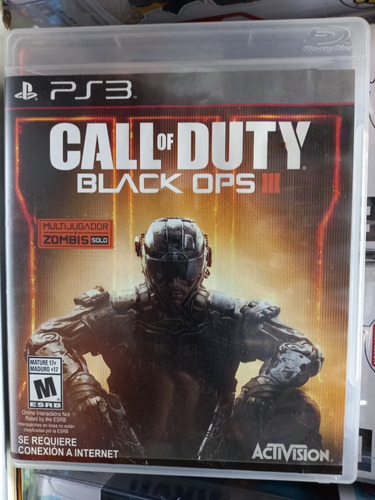 Call Of Duty Black Ops Iii. Ps3. Original. Usado 