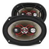 Par De Auto Falantes 6x9'' Quadriaxial 140w Bravox B4x69x