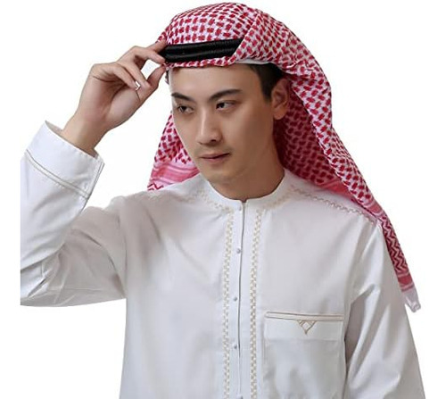 Itoda Arafat Arab Kafiya Shemagh Keffiyeh Bufanda Desier [u]