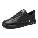 Zapatillas Planas Hombre - Piel - Zapatillas Planas Hombre