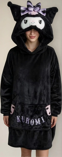 Bata Capa Pijama Wabi Hello Kitty Kuromi Badtz Maru Mymelody