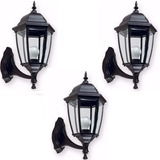 3 Farol Aplique De Pared Estilo Clasico Exterior