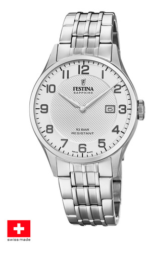 Reloj F20005/1 Festina Hombre Swiss Made