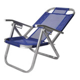 Cadeira Reclinável Ipanema Azul Royal - Botafogo - Cad0328