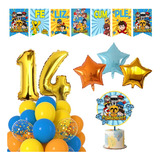 Combo Globos Decoración Compadretes Mikecrak 12 Látex 