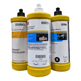 Kit Pulimentos 3m Linea Amarilla, Paso A B C 1 Litro