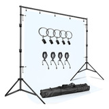 Limostudio Foto Video Studio 10ft. Ancho Ajustable Sistema D