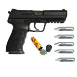 Hk45 Marcadora 350bbs 5co2 12g 4.5mm 20rds 400fps Xchws C