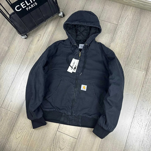 Chaqueta Carhartt Classic J140 De Lona Lavada Con Capucha De