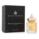 Perfume Masculino Matin Martin Wild & Spice Para Homens Edp 100ml