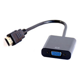 Cable Adaptador Conversor Video Audio Mini Hdmi A Vga 