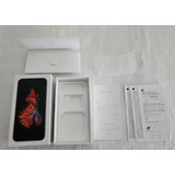 Caja Vacia De iPhone 6s Negro 16 Gb, Con Manuales