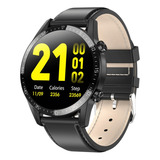 Relógio Smartwatch L13c S20 Redondo Masculino E Feminino Caixa Preto Pulseira Preto Bisel Preto Desenho Da Pulseira Casual