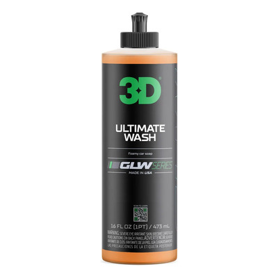 Jabón Espumante 3D Ultimate Wash Para Lavar Autos 473mL GLW Series | Envío gratis
