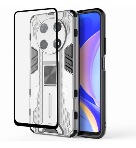 Funda Soporte Anillo Magnético Para Huawei Y90  Y70 +mica