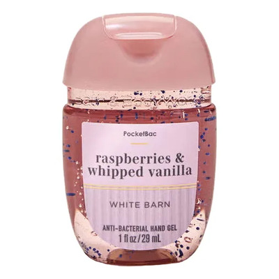 Gel Antibacterial Pocketbac Bath & Body Works 29ml Raspberries And Whipped Vanilla | MercadoLibre