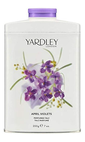 Yardley London April Violets Perfumado Talco 7 Oz