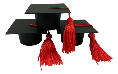 Mini Capelo Formatura Lembrancinha C/ Tassel 30unid Promoção