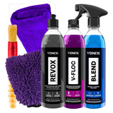 Shampoo V-floc Cera Blend Selante De Pneu Revox Vonixx 