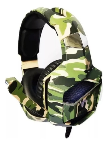 Headphone Gamer Camuflado 7.1 Surround Stereo Super Bass 