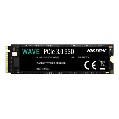 SSD 1TB M.2 2280 Hiksemi NVMe PCIe 3.0 Negro Gamer 3D NAND Wave | Envío gratis
