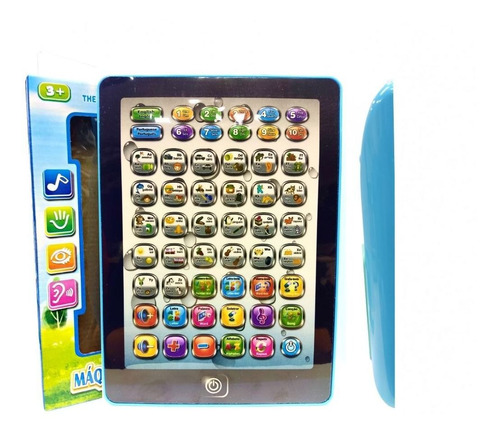 Tablet De Brinquedo Alfabetizar E Aprender Inglês Português