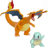 Figuras De Acción Pokemon Paquete De Batalla Fuego Y Agua